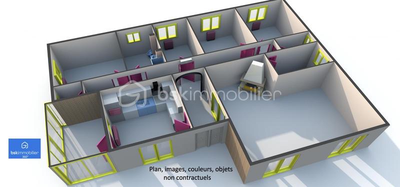 Maison - 140 m² - 5 pièces