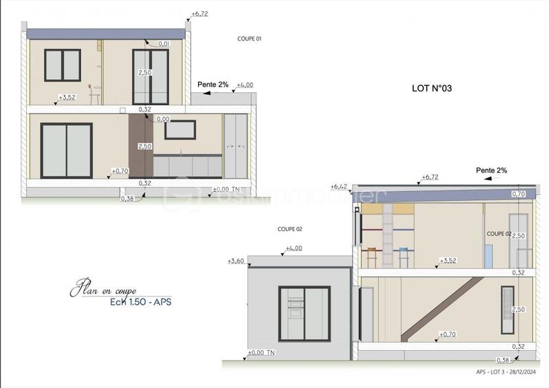 Maison - 81 m² - 3 pièces