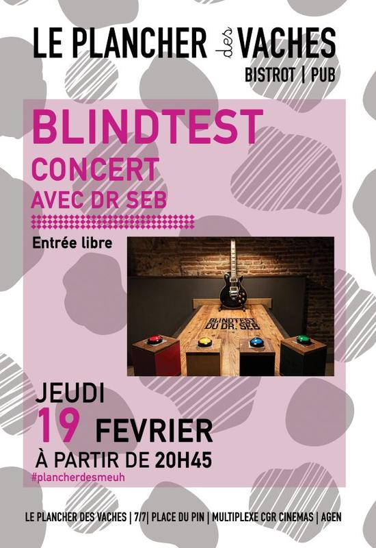 BlindTest Concert avec Dr. Seb