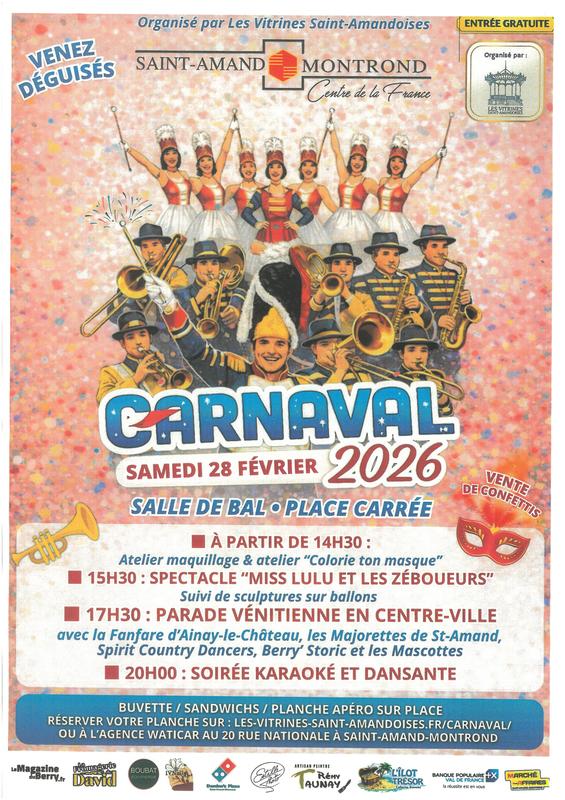 Carnaval à Saint-Amand-Montrond