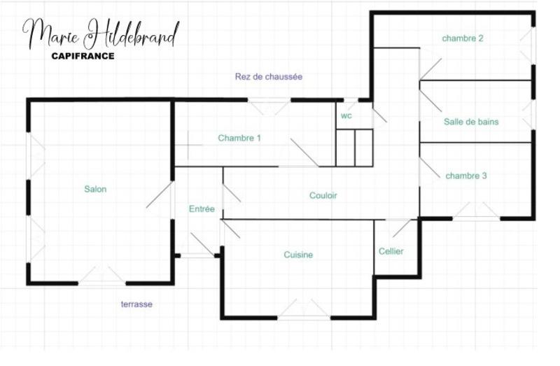 Maison - 104 m² - 5 pièces