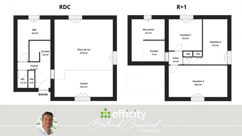 Maison - 100 m² - 4 pièces