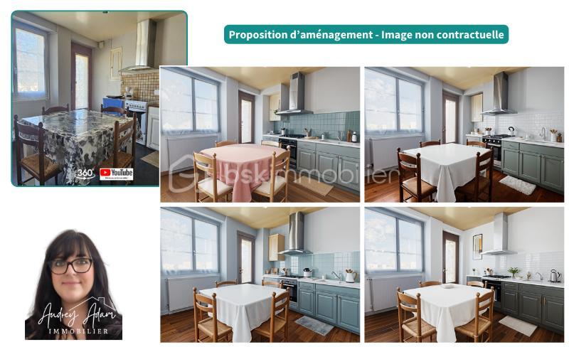 Maison ancienne - 85 m² - 6 pièces