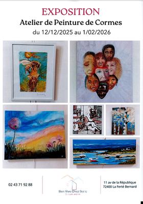 Exposition Atelier de Peintures de Cormes