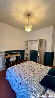 Chambre - 12 m² - 1 pièce