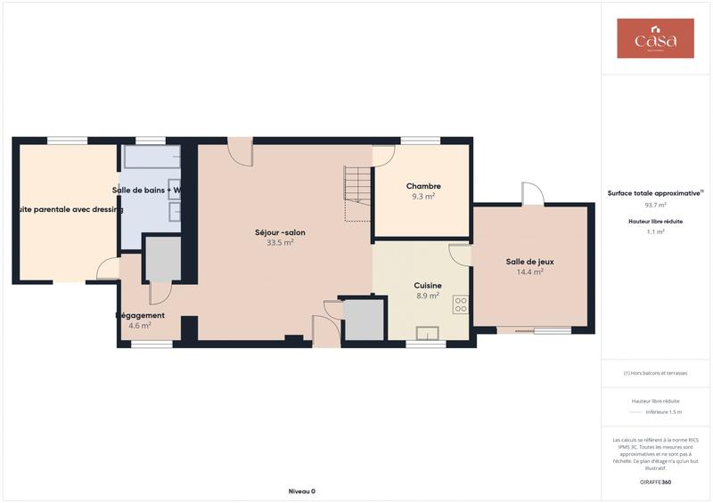 Maison - 152 m² - 7 pièces