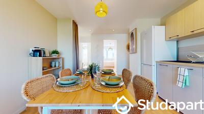 Chambre - 12 m² - 1 pièce