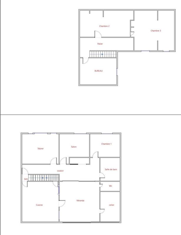 Maison de ville - 175 m² - 6 pièces