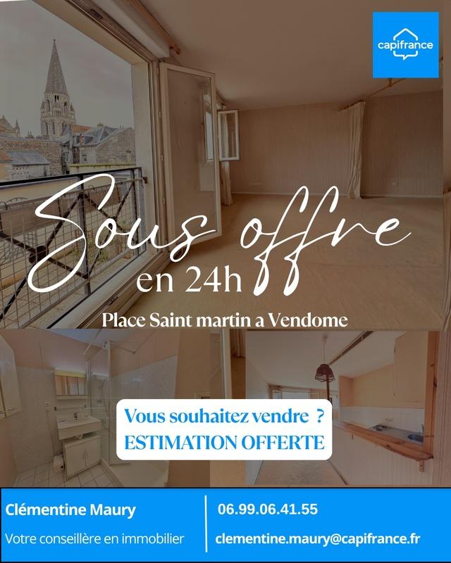 Appartement - 45 m² - 1 pièce