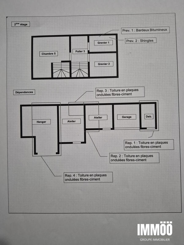 Maison ancienne - 300 m² - 11 pièces