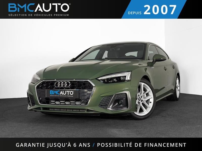 Audi A5 Sportback s-Line Neuve 15km 40 Tfsi 204ch Virtual Cockpit Cuir Carplay Camera Gps Regul Mhev