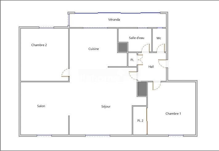Appartement - 61 m² - 4 pièces