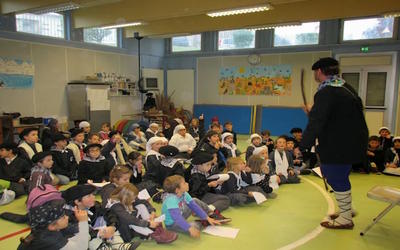 Spectacle de fin d'année de l'ikastola Olhain