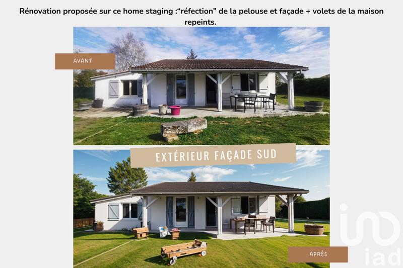 Maison - 90 m² - 5 pièces