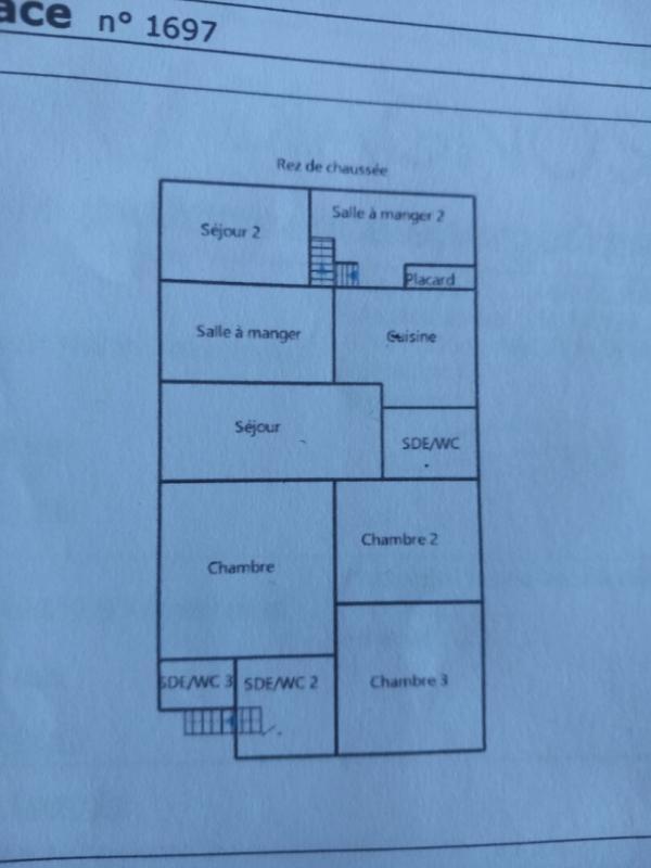 Maison chambre d'hôtes - 235 m² - 8 pièces