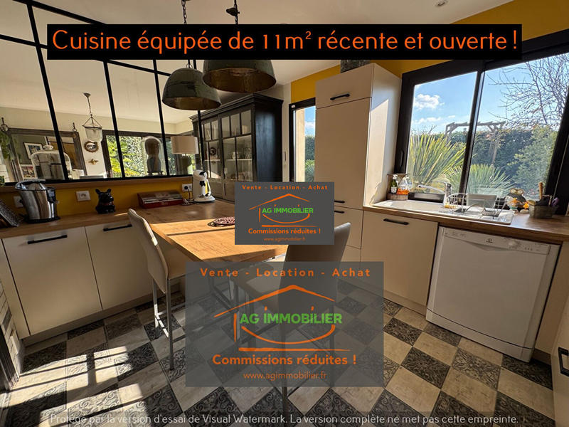 Maison - 122 m² - 7 pièces