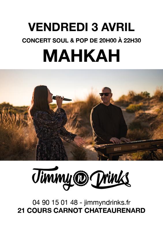 Concert "Mahkah" chez Jimmy n Drinks
