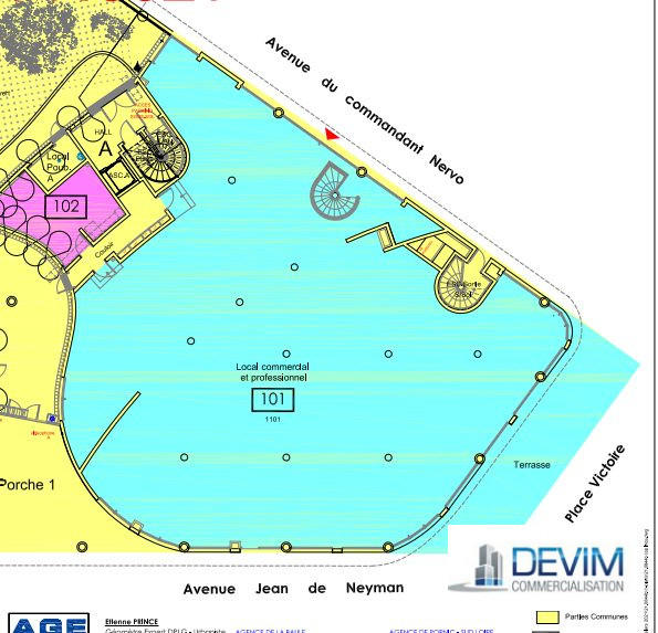 Local commercial - 164 m²