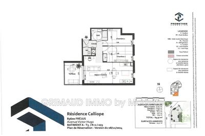 Appartement - 70 m² - 3 pièces