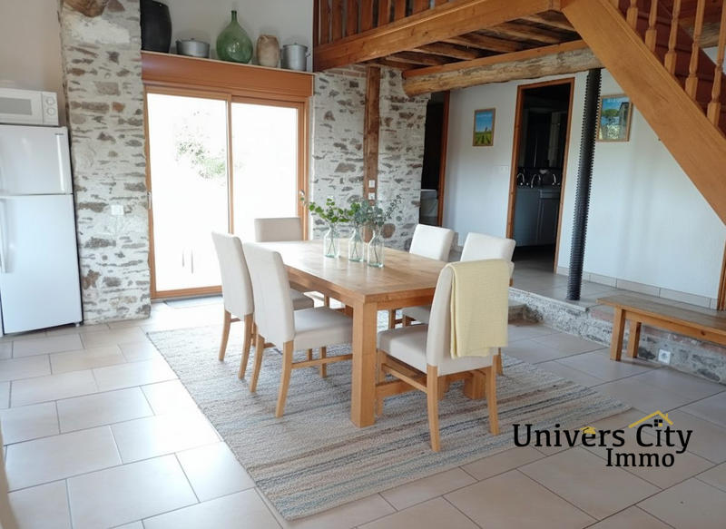 Maison ancienne - 134 m² - 6 pièces