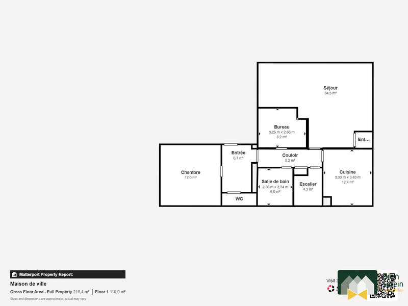 Maison - 170 m² - 7 pièces