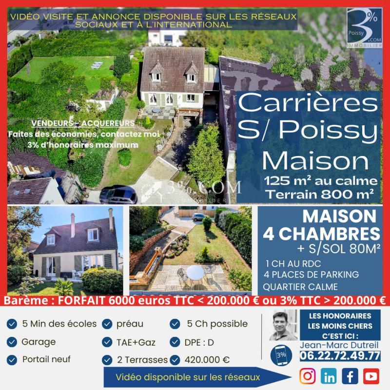 Maison - 125 m² - 7 pièces