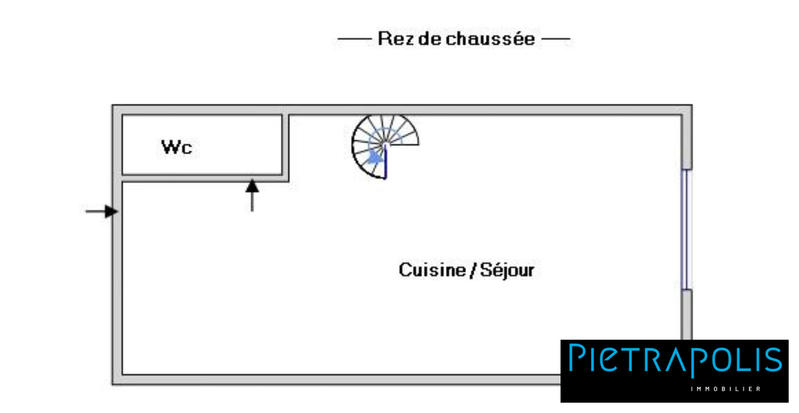 Maison - 70 m² - 3 pièces