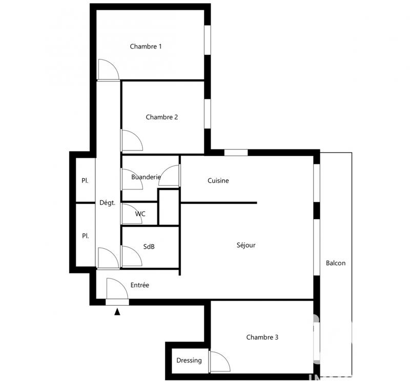 Appartement - 81 m² - 4 pièces