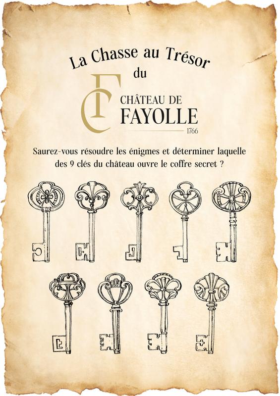 Chasse au trésor du château de Fayolle