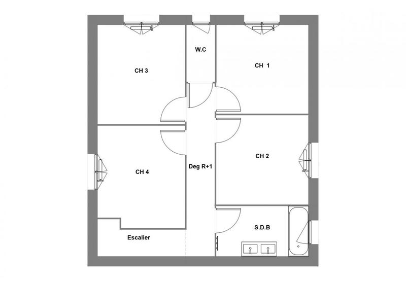 Maison - 105 m² - 5 pièces