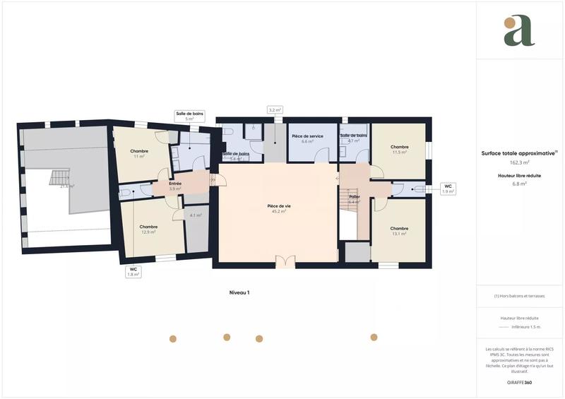 Maison - 345 m² - 11 pièces