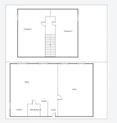 Duplex - 58 m² - 3 pièces