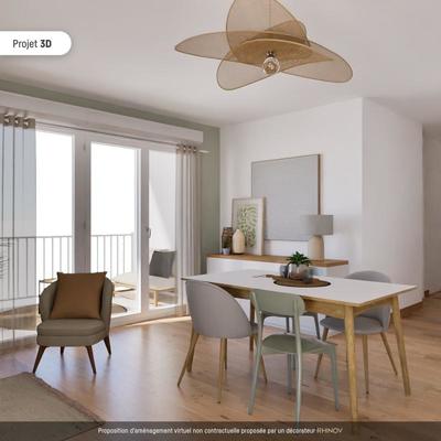 Appartement - 65 m² - 3 pièces