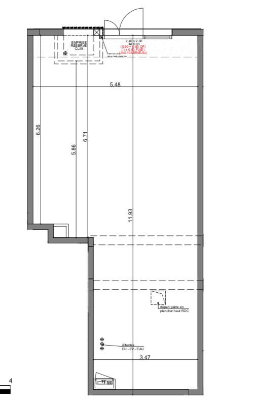 Local commercial - 52 m²