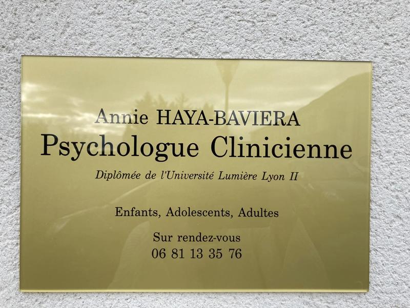 Psychologue clinicienne - Annie Haya-Baviera