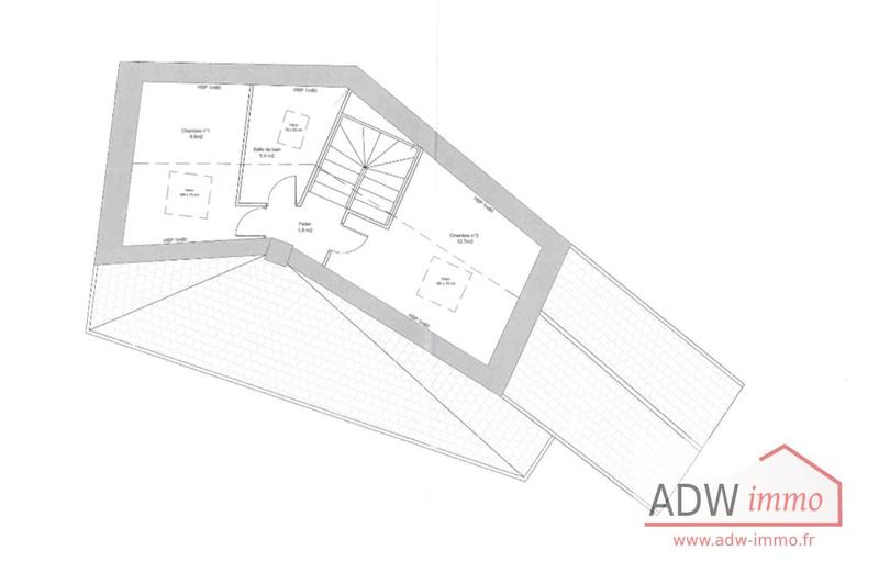 Grange - 90 m² - 1 pièce