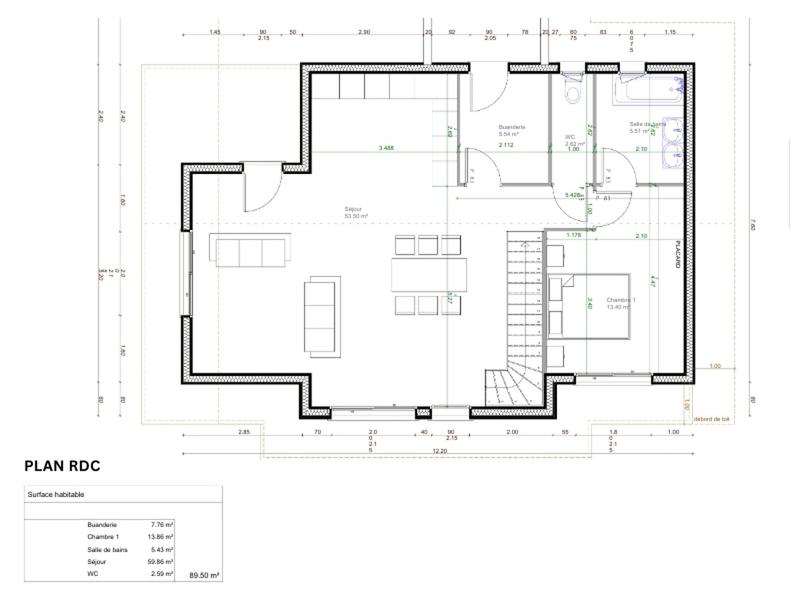 Terrain constructible - 679 m²