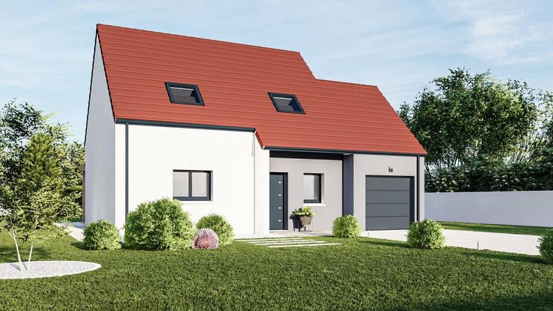 Maison - 92 m² - 5 pièces