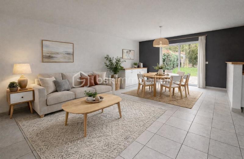 Maison de ville - 101 m² - 6 pièces