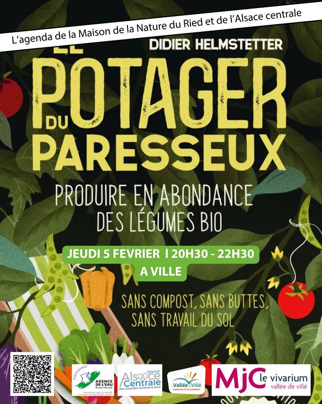 Conférence : le potager du paresseux