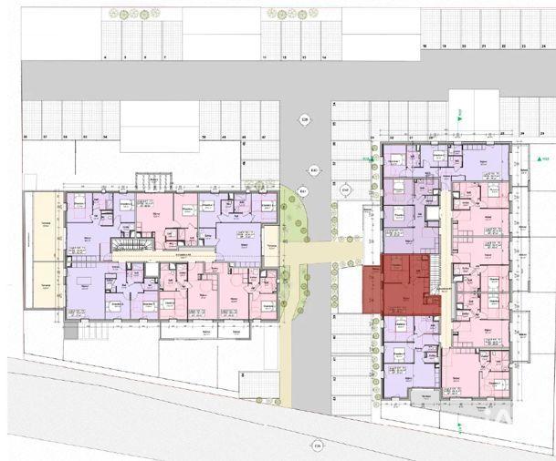 Appartement - 43 m² - 2 pièces