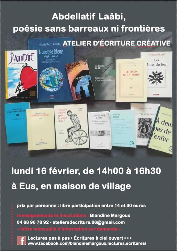 Abdellatif Laâbi, poésie sans barreaux ni frontières • Atelier d'écriture