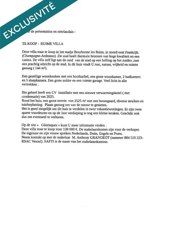 Maison - 144 m² - 7 pièces