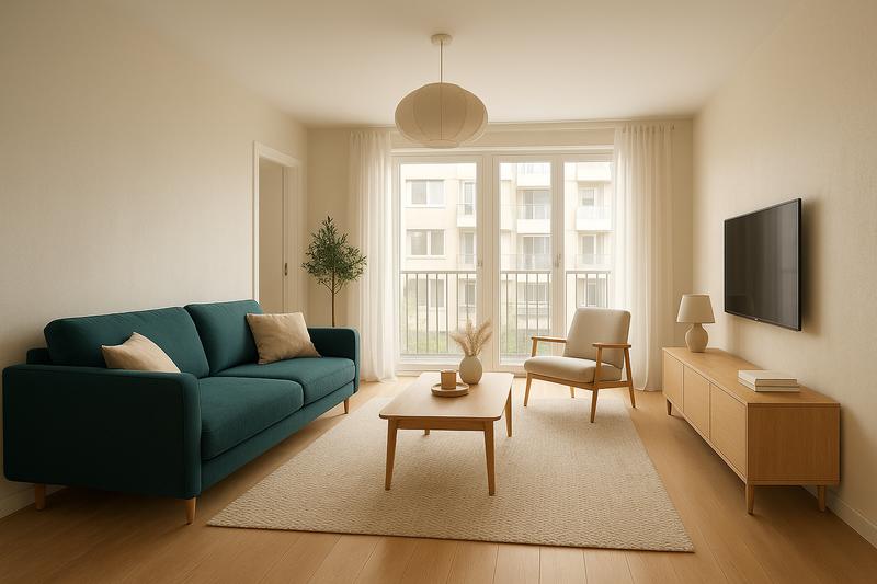 Appartement - 55 m² - 2 pièces