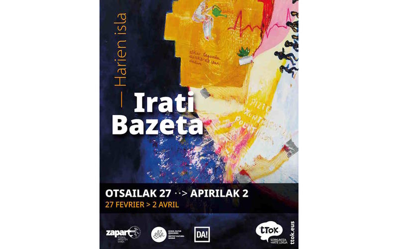Exposition d'Irati Bazeta : "harien isla" - "le reflet des fils"