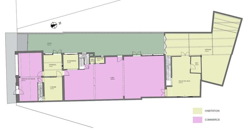 Local commercial - 398 m²