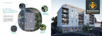 Appartement - 43 m² - 2 pièces