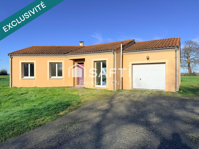 Maison - 105 m² - 4 pièces