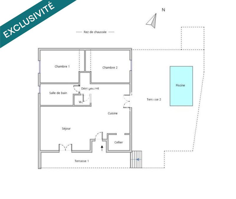 Appartement - 67 m² - 3 pièces