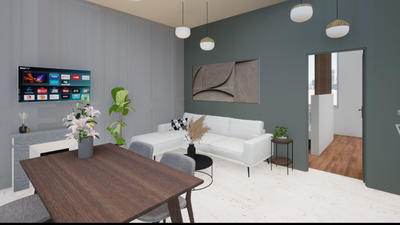 Appartement - 45 m² - 2 pièces